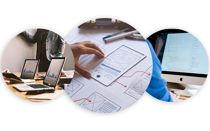 Splashed Graphix website design process