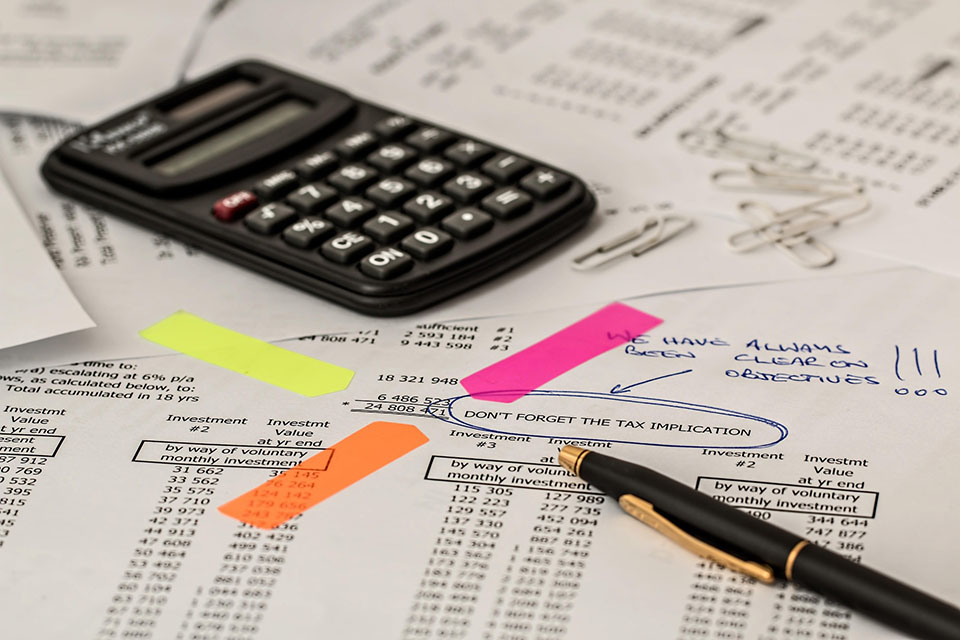 Tax deductions worksheet